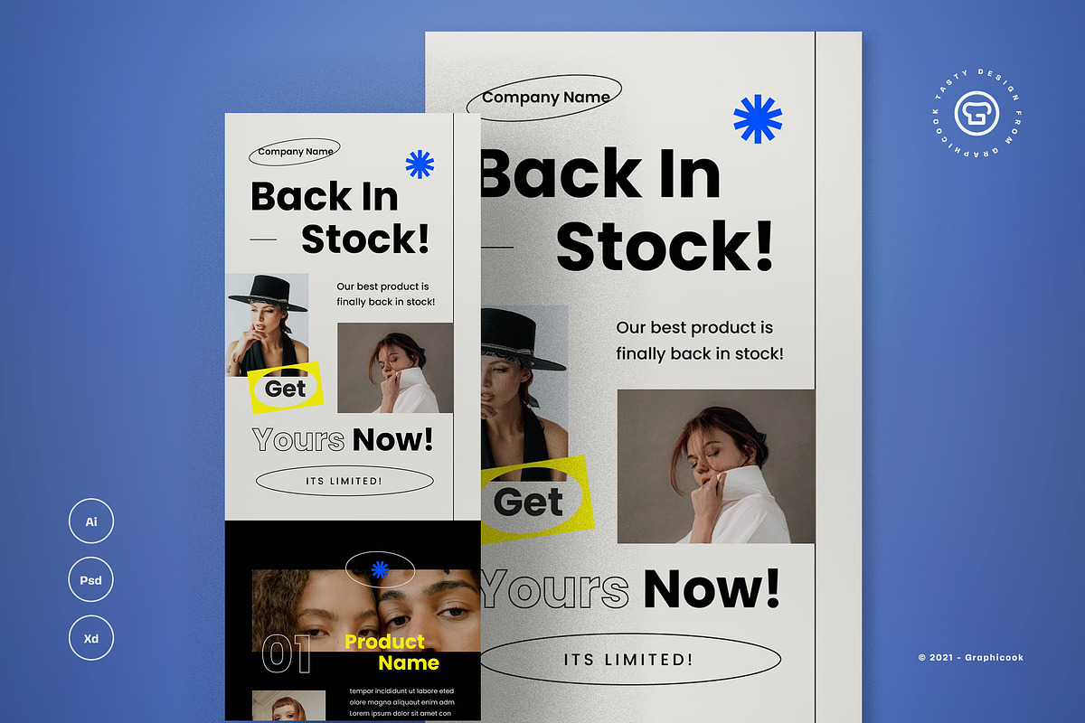Fashion Email Newsletter, an Email Template by graphicook (Photo 1 of 3)