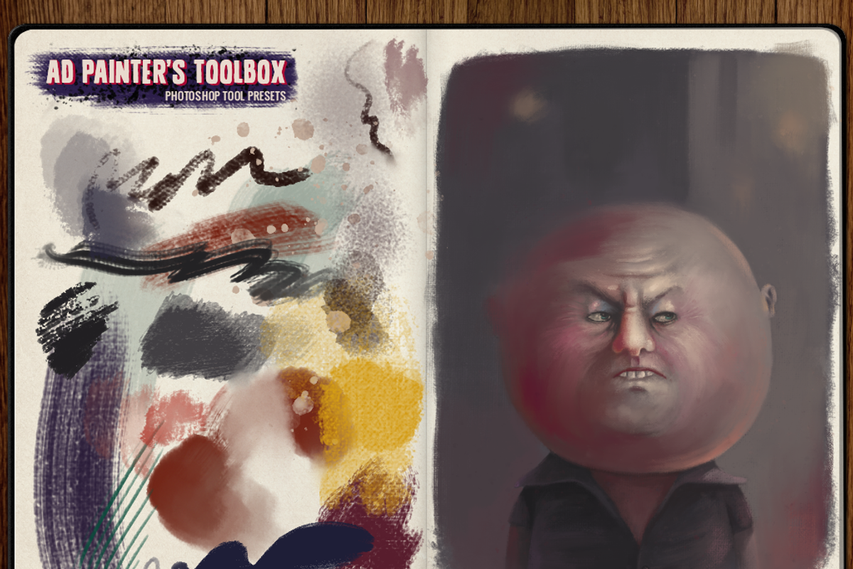 AD Painter's Toolbox (PS CS6+), a Brush Add-On by Alex Dukal (Photo 3 of 5)