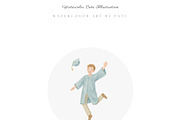 Watercolor Graduation Collection, an Illustration by Pati Paints (Thumbnail 4 of 11)