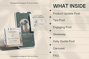 120 Houseplant Instagram Template, a Social Media Template by Branding Victory STD (Thumbnail 2 of 10)