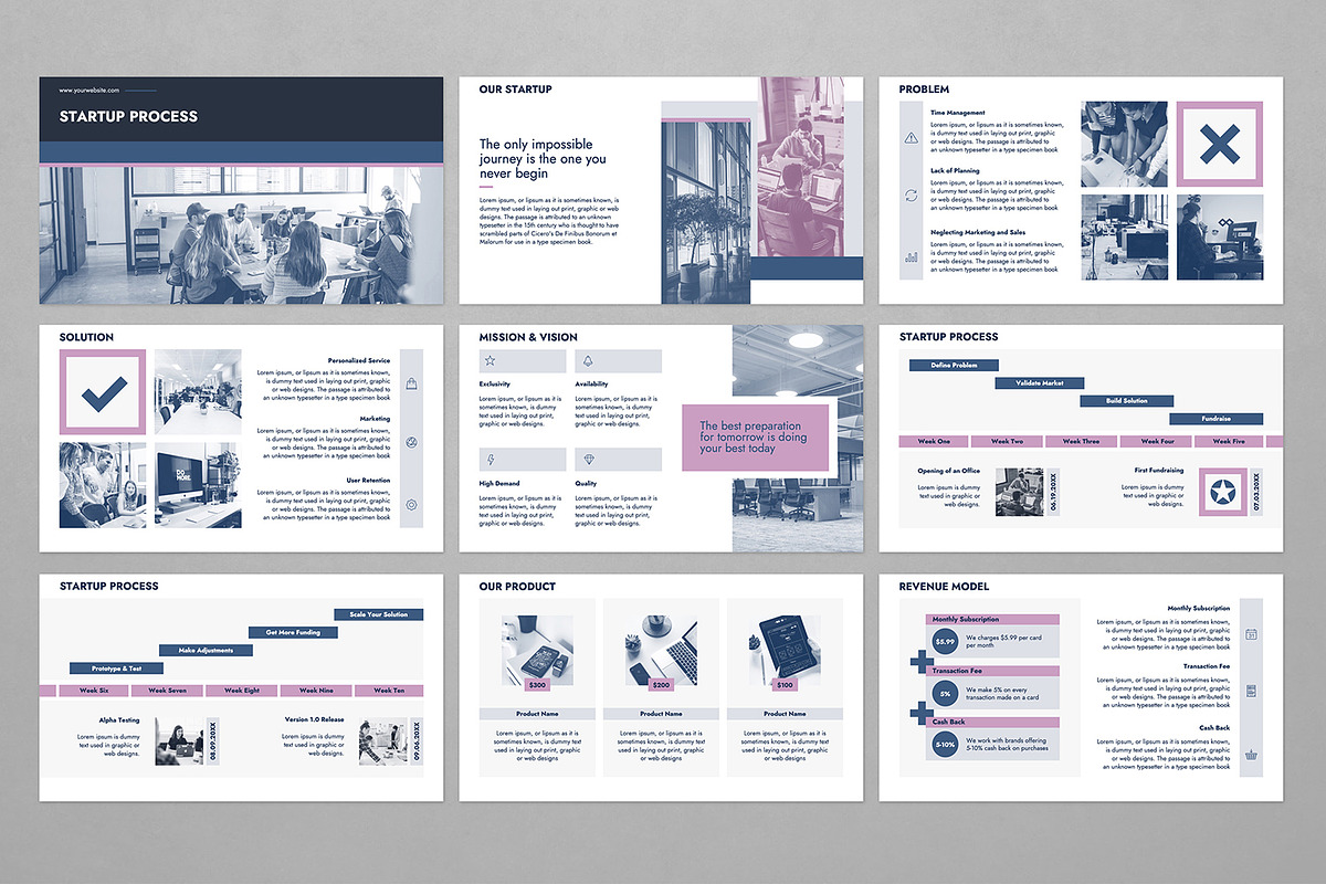 Startup Process Presentation, a Presentation Template by JetzTemplates (Photo 2 of 4)