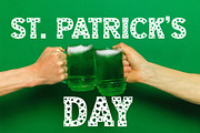 Clover Love St Patrick's Day Font, a Slab Serif Font by vladocar (Thumbnail 4 of 8)
