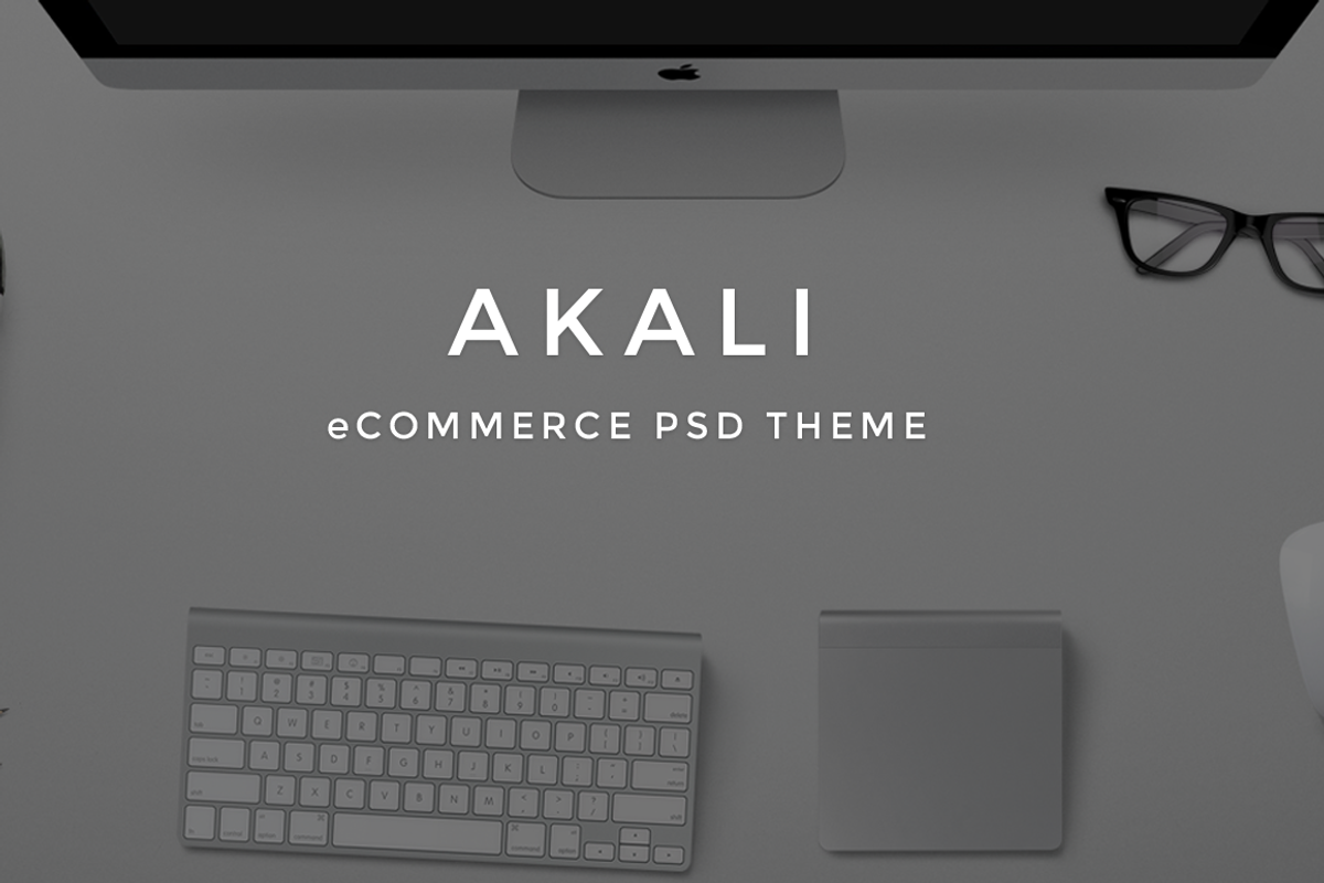 Akali eCommerce PSD theme, a Websites & App Template by No.13