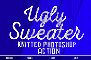 Ugly Christmas Sweater Photoshop Act, an Action Add-On by beetlepixels (Thumbnail 8 of 14)