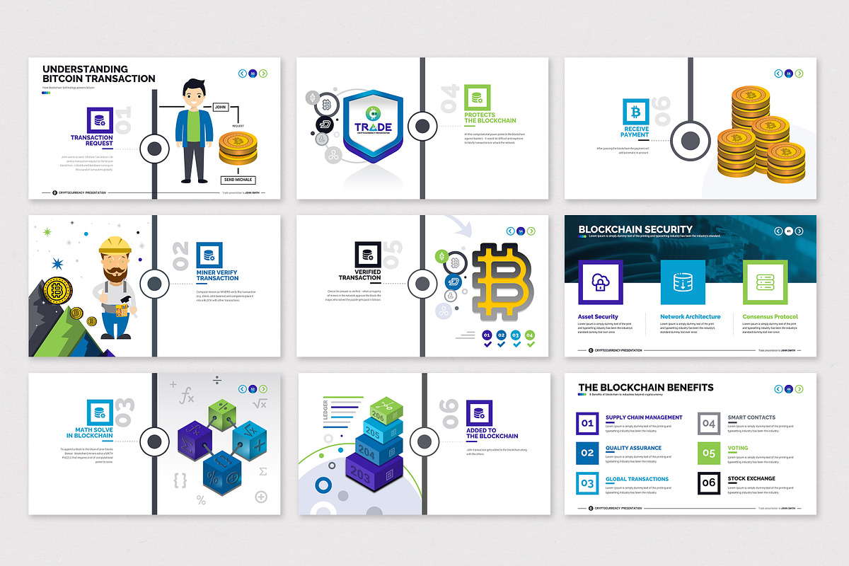 Cryptocurrency PowerPoint Template