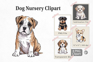 Dog Nursery, a Graphic by Artnoy