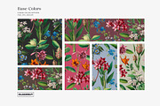 Exquisite Botanical Floral Pattern, a Pattern Graphic by likorbut (Thumbnail 5 of 14)