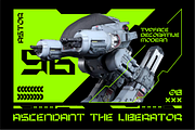 ASTOR - Futuristic Display Font, a Font by Vroz Studio (Thumbnail 2 of 8)