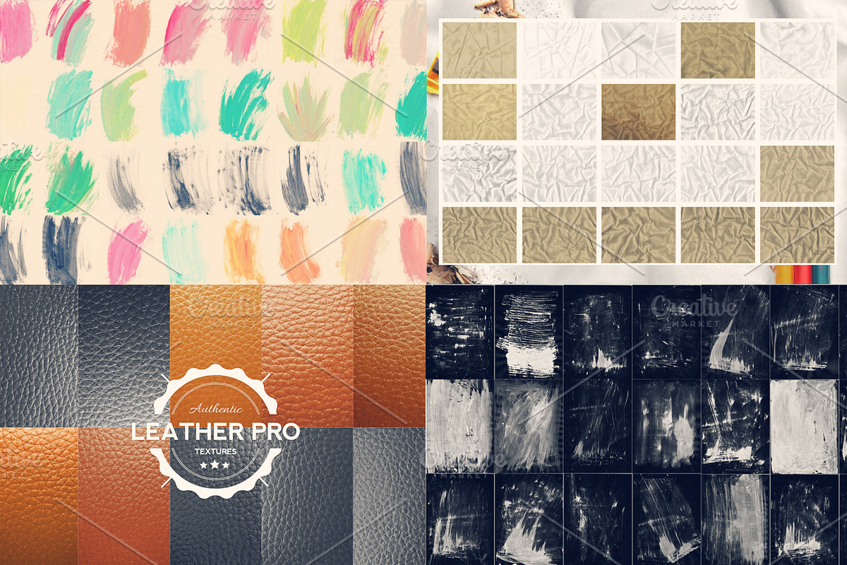 208 Textures Megabundle preview 3