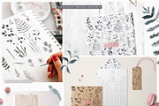Monochrome Forest pattern collection, a Pattern Graphic by Inna Moreva (Thumbnail 4 of 10)