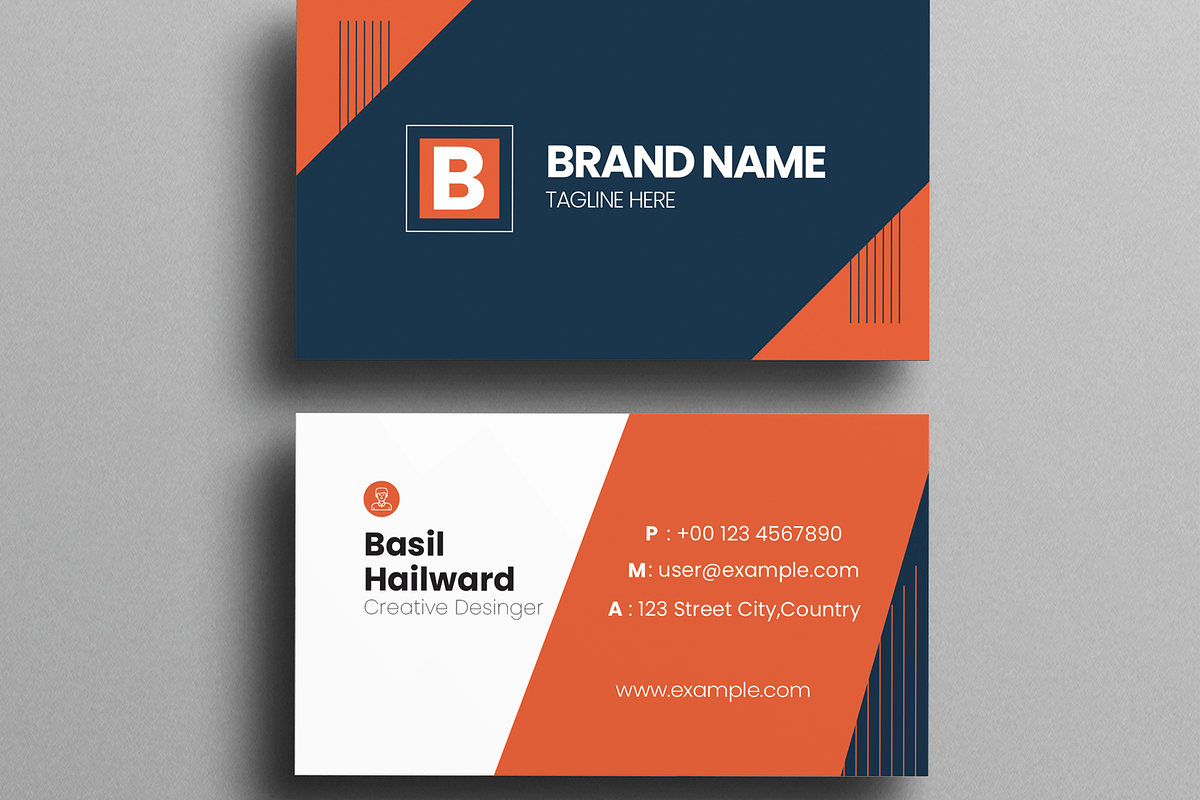 Business Card Layout, a Business Card Template by MightyDesign (Photo 3 of 6)