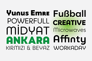 Maride Font Family, a Sans Serif Font by Ahmet Altun (Thumbnail 4 of 5)