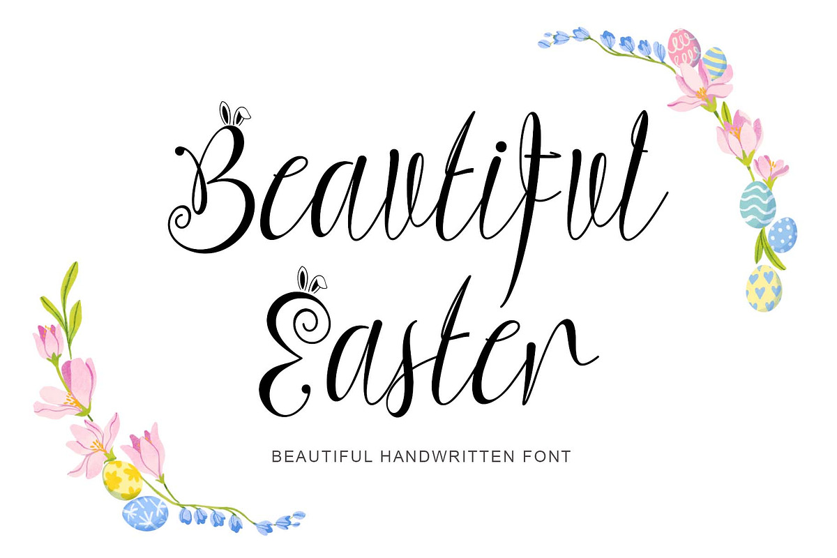 Easter Font Bundle, a Handwritten Font by Yoga Letter (Photo 2 of 5)
