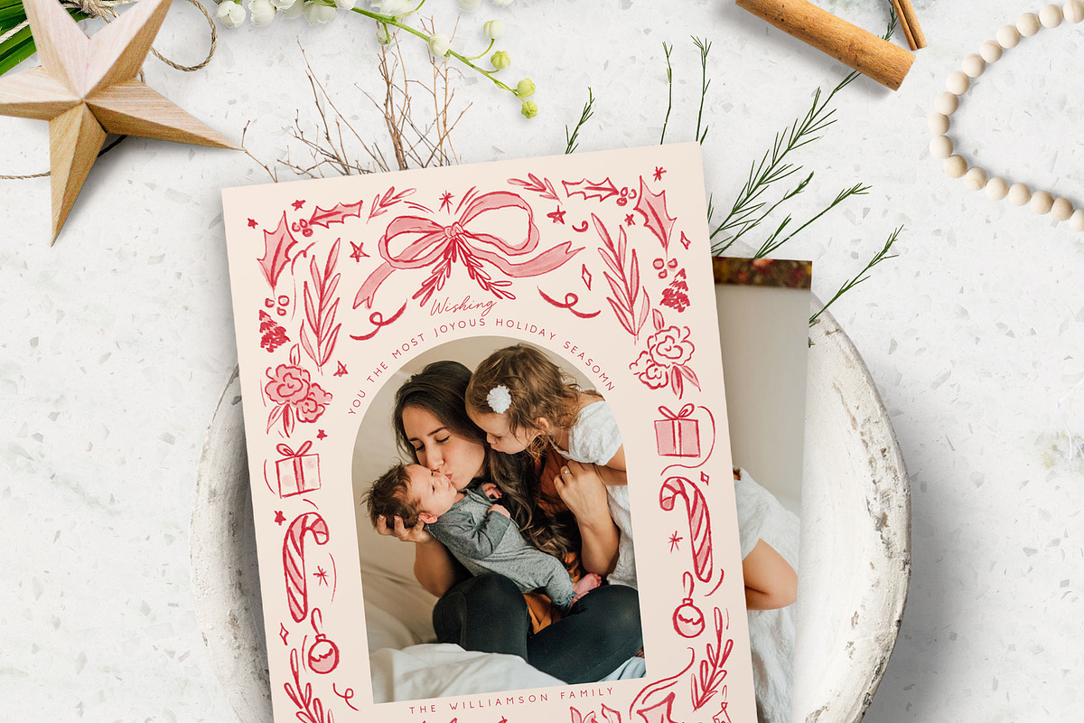 Christmas Card Templates 2024, a Card Template by 7th Avenue Designs (Photo 16 of 21)