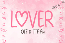 Lover | Handwriting font