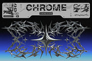 Chrome Shapes, an Object Graphic by MiksKS (Thumbnail 1 of 5)