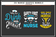 Nurse quotes t shirt design bundle, a Graphic by Uniquesvg99 (Thumbnail 5 of 7)