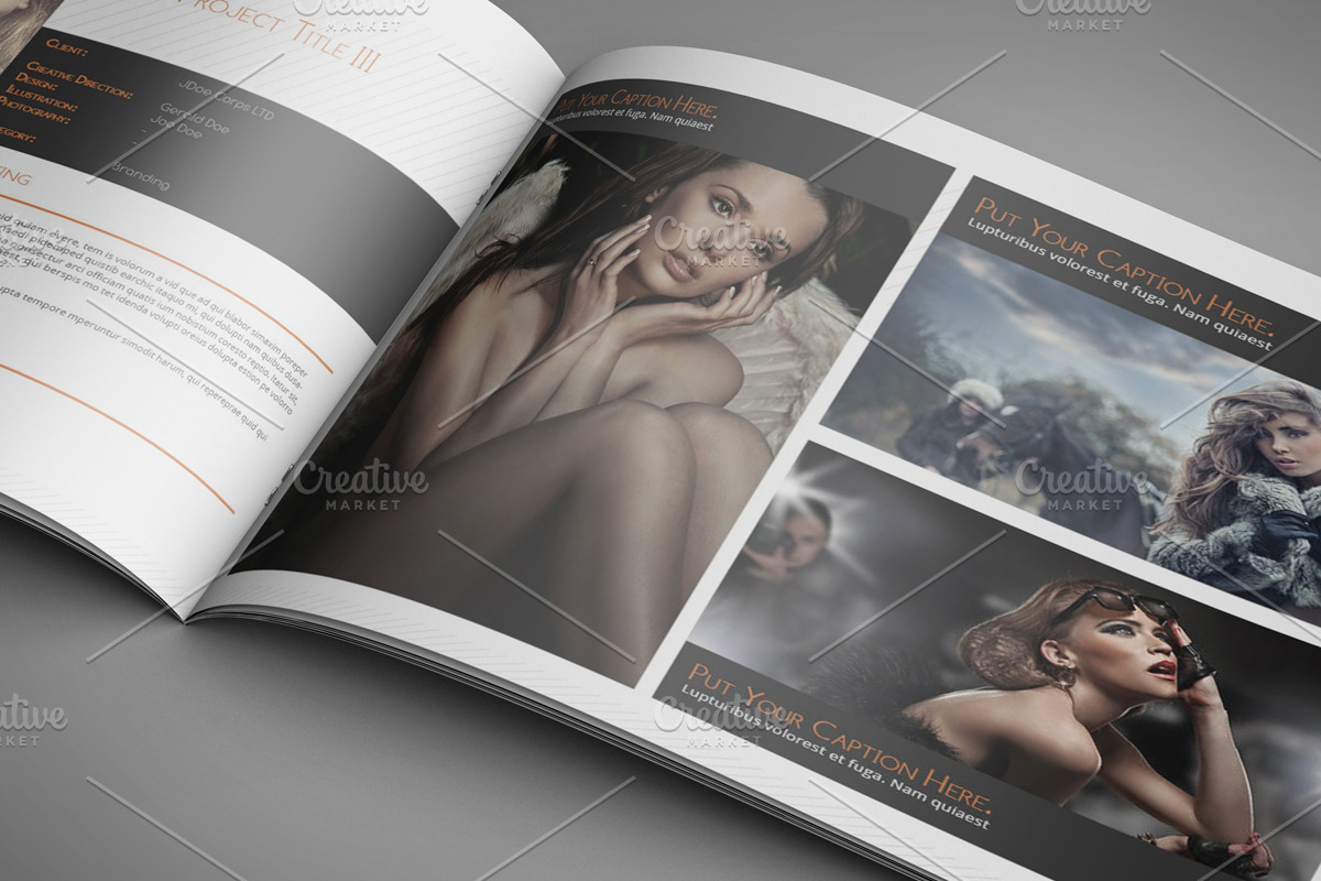 Portfolio Template for Indesign, a Templates & Theme by Spyros Thalassinos (Photo 1 of 4)