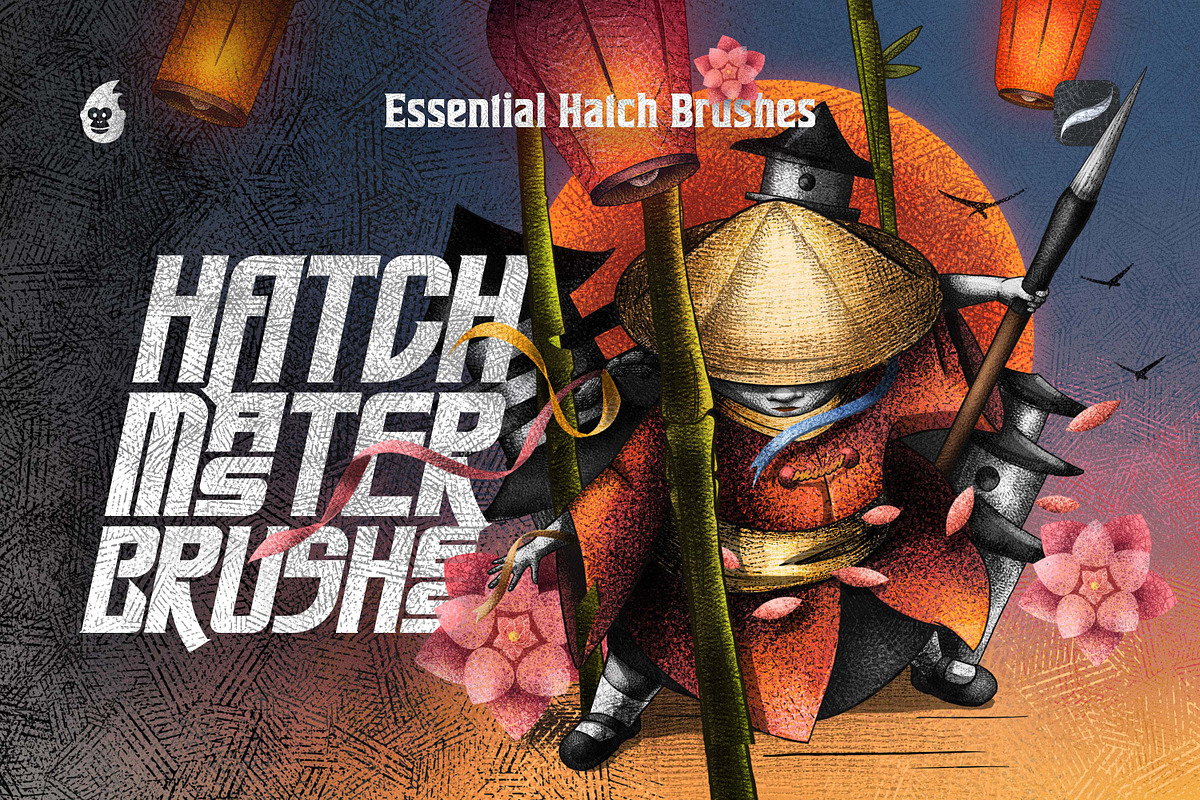 Procreate Shader Brushes Bundle, a Brush Add-On by brushapes.com (Photo 14 of 33)
