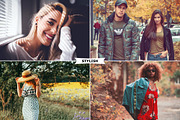 4 IN 1 Photoshop Actions Bundle preview 2
