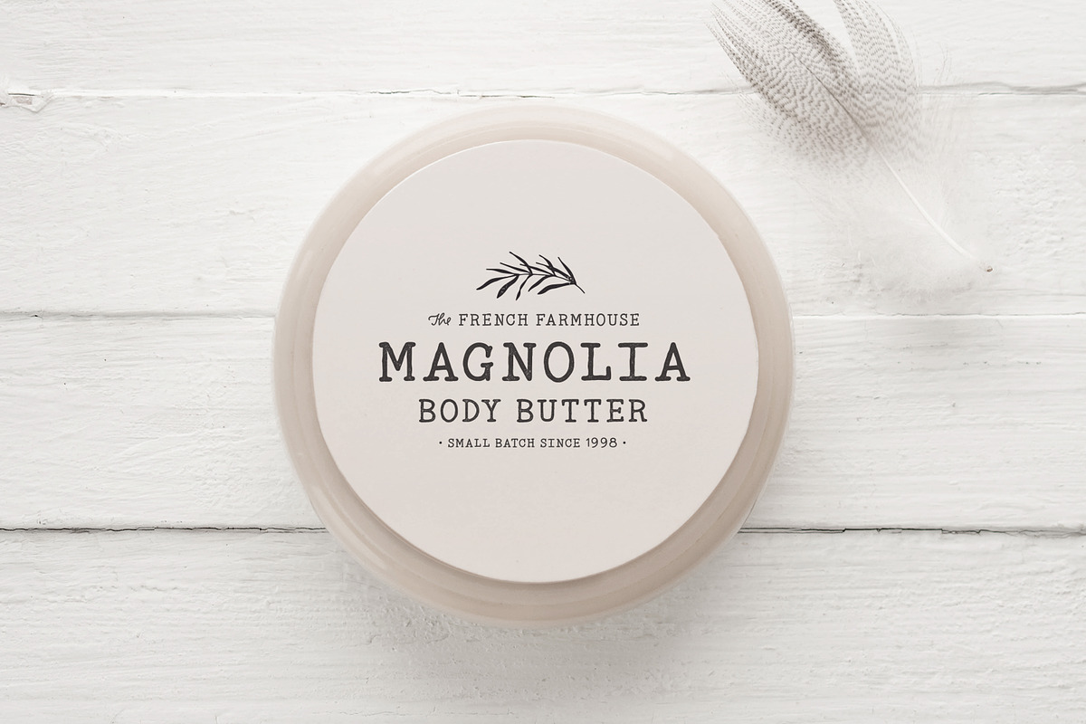 Honeysuckle Market Fonts + Elements, a Serif Font by Callie Rian & Co. (Photo 5 of 17)