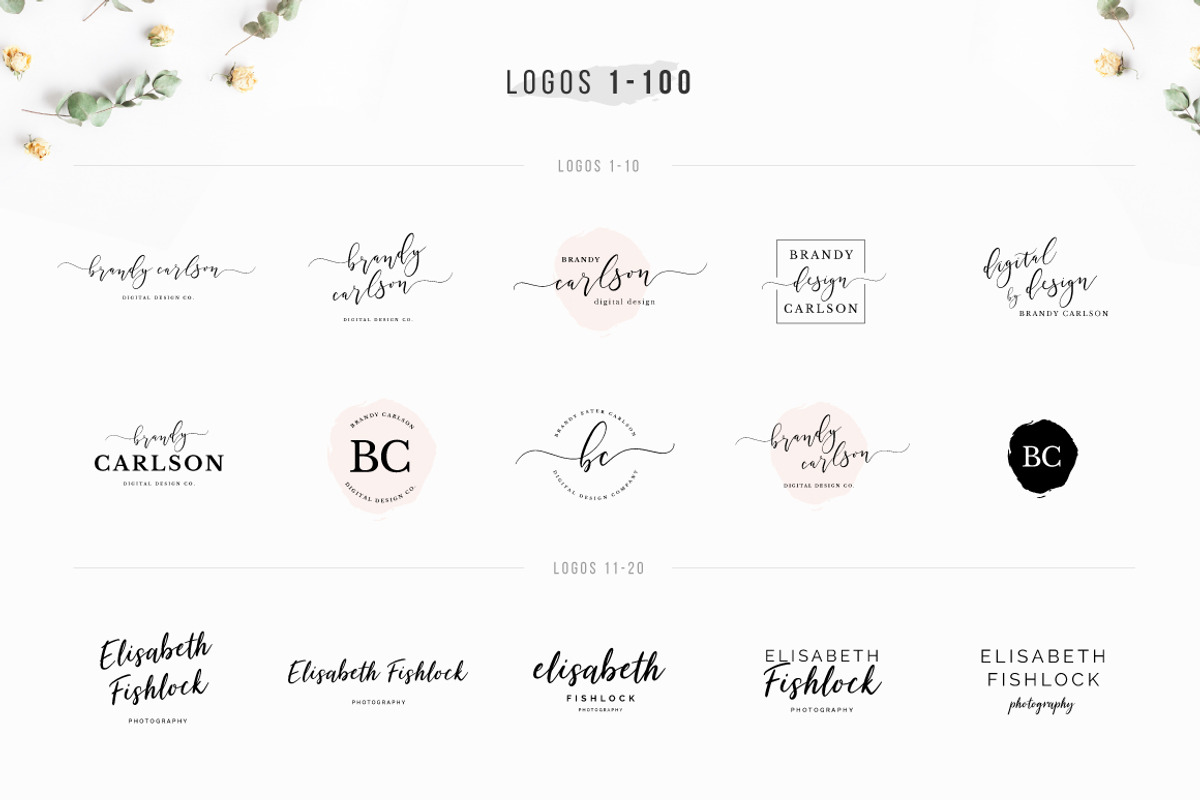 Typographer's Dream Box + 200 Logos, a Script Font by Mats-Peter Forss (Photo 126 of 130)