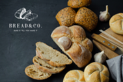 Bakery logo template, a Branding & Logo Template by Chewie Co (Thumbnail 6 of 13)