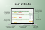 Standard Paycheck Budget - Green, a Templates & Theme by The Creative Plans co (Thumbnail 6 of 10)