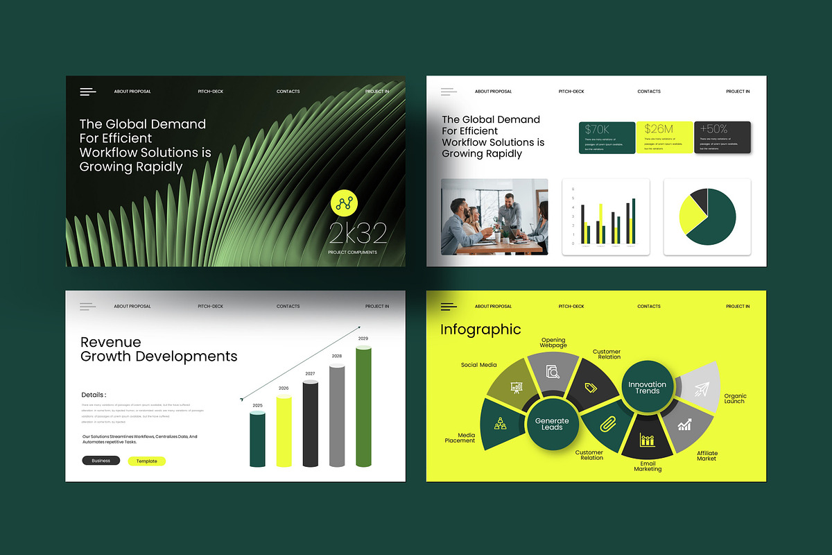 Business Proposal Pitch-Deck, a Presentation Template by Creative-Work (Photo 8 of 9)