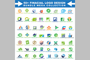 Mega Collection of 50+ Finance, a Branding & Logo Template by ArmanHossen75