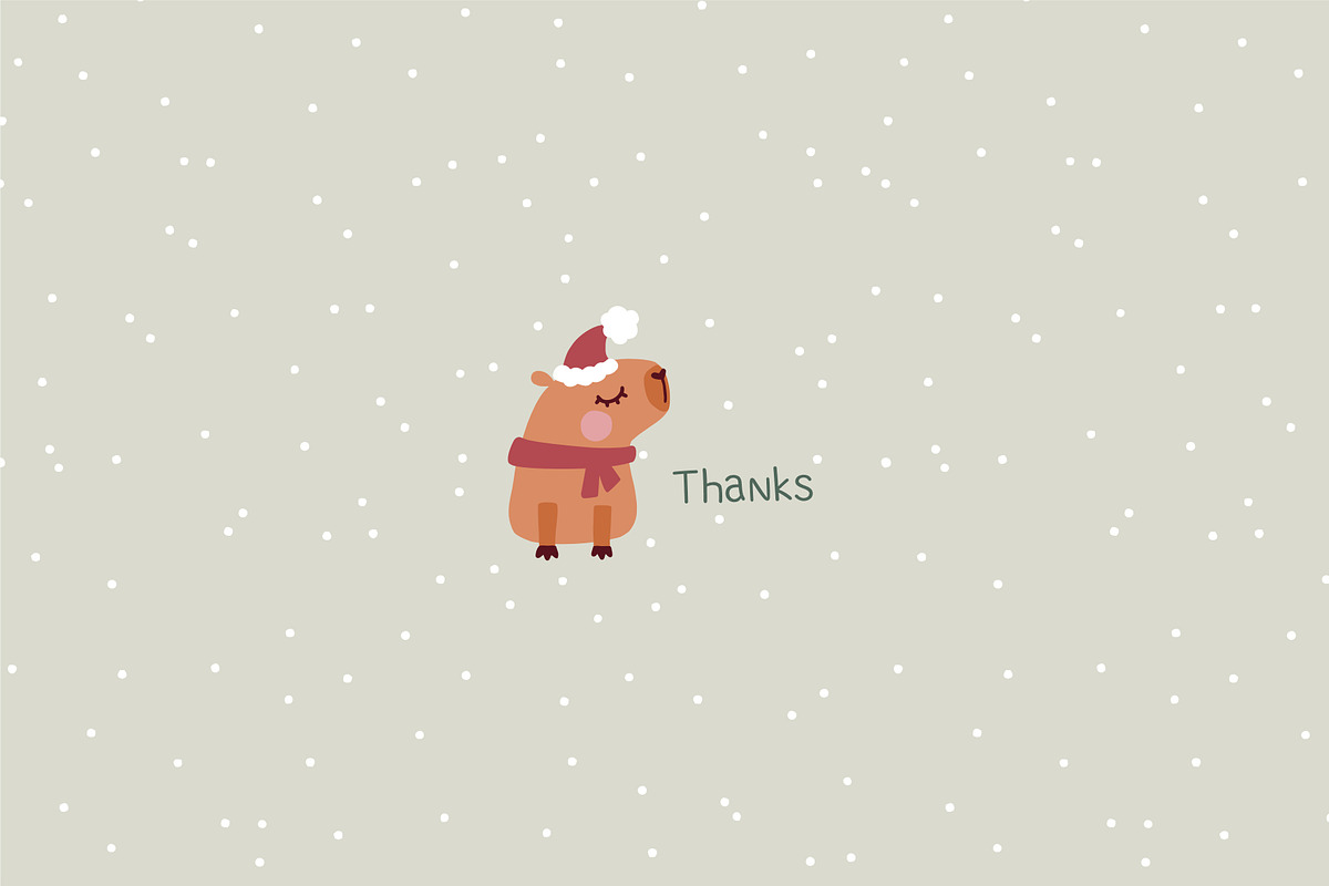 Cappy Christmas graphic collection, an Illustration by SurfaceStories (Photo 6 of 6)