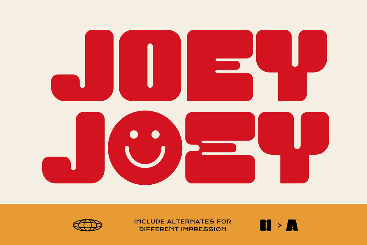 Hello Sonyc - Bold Playful Font, a Sans Serif Font by Imoodev (Photo 3 of 5)