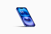 iPhone 16 - 24 Mockups Scenes, an iPhone Mockup by Asylab (Thumbnail 29 of 58)