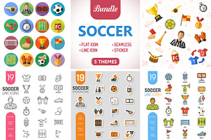 Soccer Icon Set