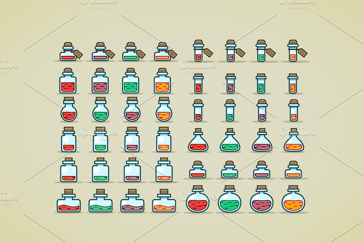 Potions, an Object Graphic by yurakr (Photo 2 of 4)