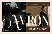 Novalux, a Serif Font by Matra Creative (Thumbnail 11 of 16)