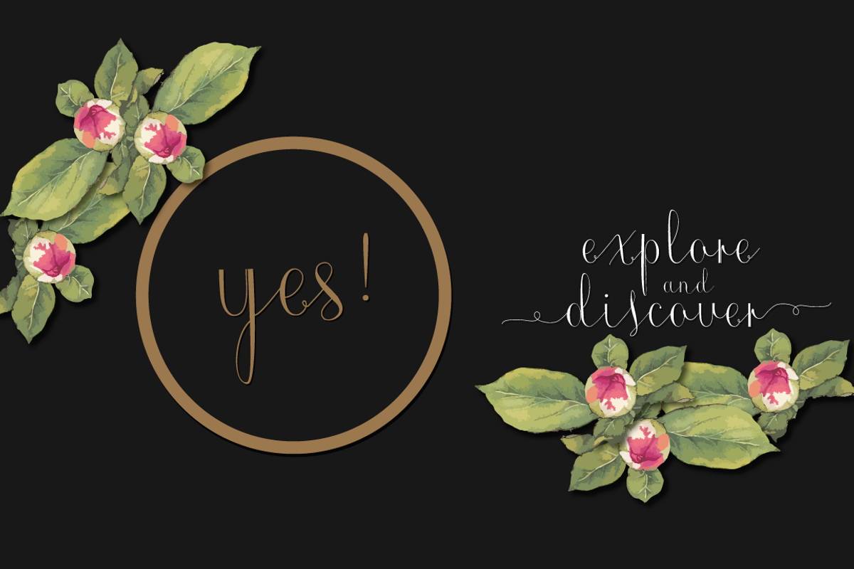 Roicamonta Curly otf font preview 2