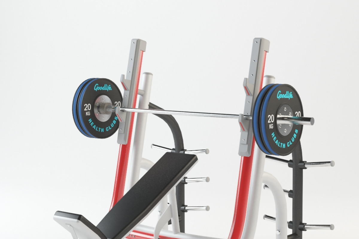 gym equipment set, a Furniture 3D Model by 3Dpapa (Photo 3 of 5)