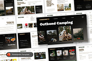 Camping Powerpoint Presentation, a Presentation Template by TMint Creative (Thumbnail 1 of 6)