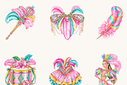 Colorful Carnival Clipart Bundle, a Person Illustration by BusyDaydesign (Thumbnail 5 of 9)