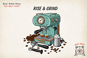 Coffee Morning Hand-drawn PNG Bundle, an Illustration by GlitterCraft (Thumbnail 57 of 101)