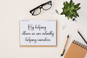 Justify | Script Font, a Handwritten Font by Scratchones (Thumbnail 3 of 9)