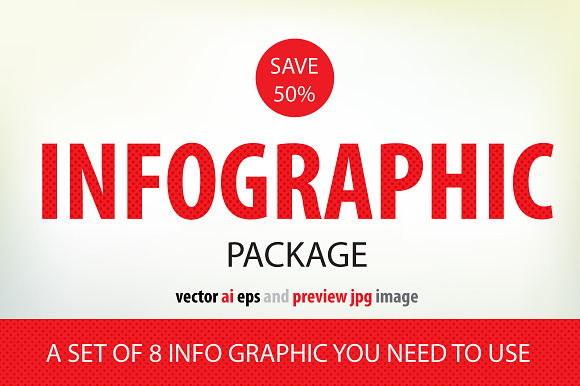 A SET OF 8 INFO GRAPHIC preview 5