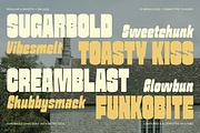 SEROCA - A Funky Sans Serif Font, a Sans Serif Font by Comactype Foundry (Thumbnail 8 of 15)