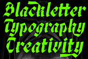 Silhouetta Blackletter, a Blackletter Font by TypeClassHeroes (Thumbnail 11 of 15)