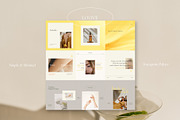 Louve Palette Pack, a Social Media Template by Simple P. (Thumbnail 3 of 10)