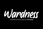 Wardness, a Font by Garisman Std (Thumbnail 1 of 8)