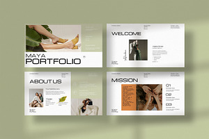 Maya Portfolio Presentation Template