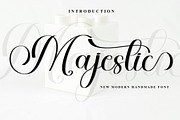 Majestic, a Handwritten Font by FreshTypeINK (Thumbnail 1 of 8)