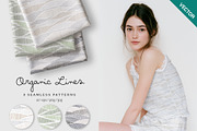 Organic lines seamless pattern set, a Pattern Graphic by Momosama Studio (Thumbnail 1 of 5)